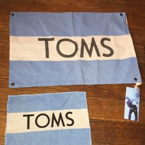 Toms Shoe Bag with Small Complementary Bag